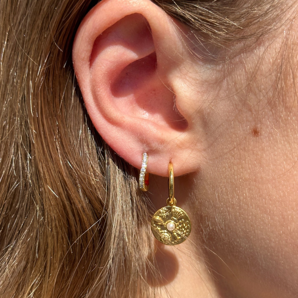18K Gold Vermeil Melanie Earrings