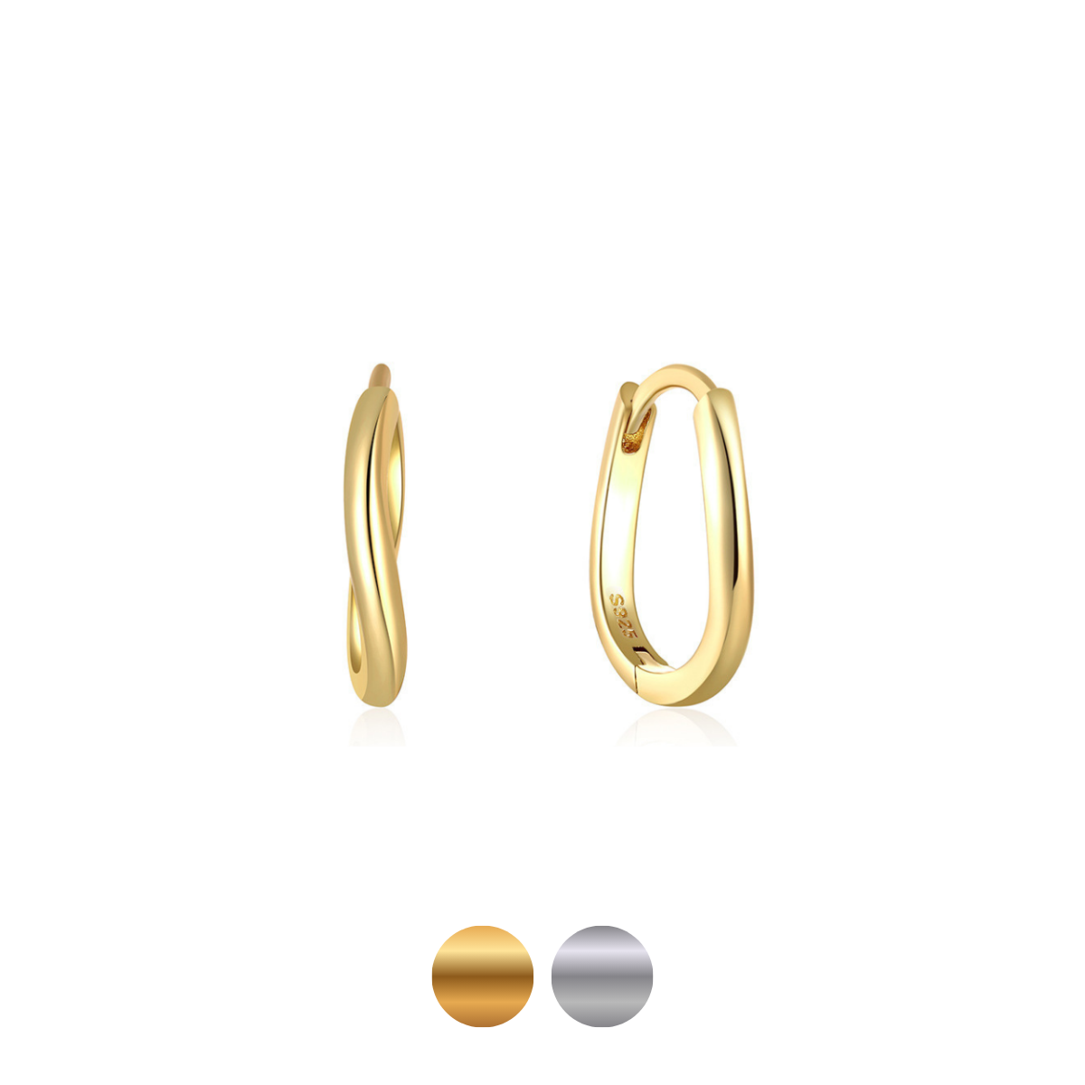 18K Gold Vermeil Melanie Earrings
