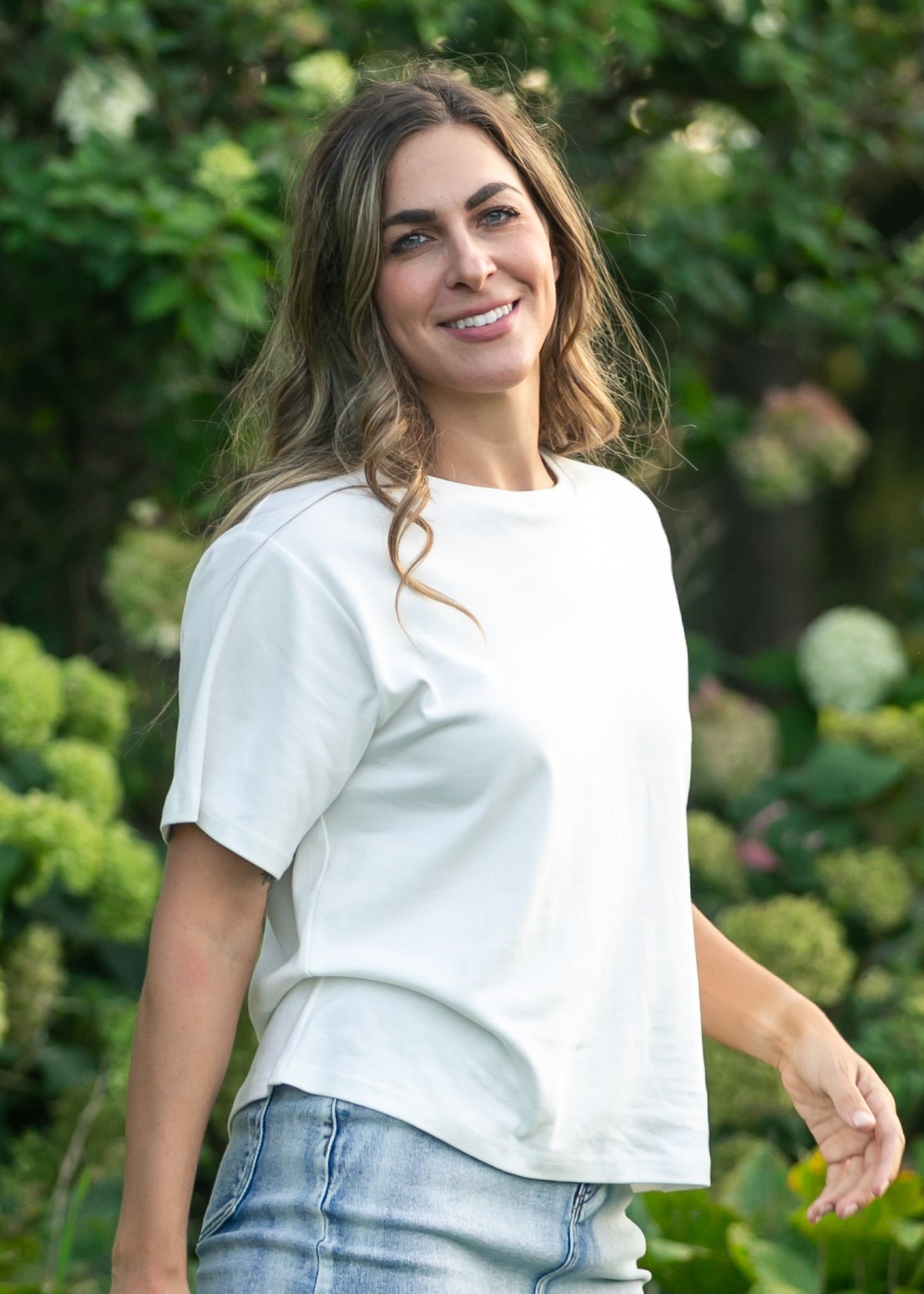 Short Sleeve White Essential Relaxed T-shirt