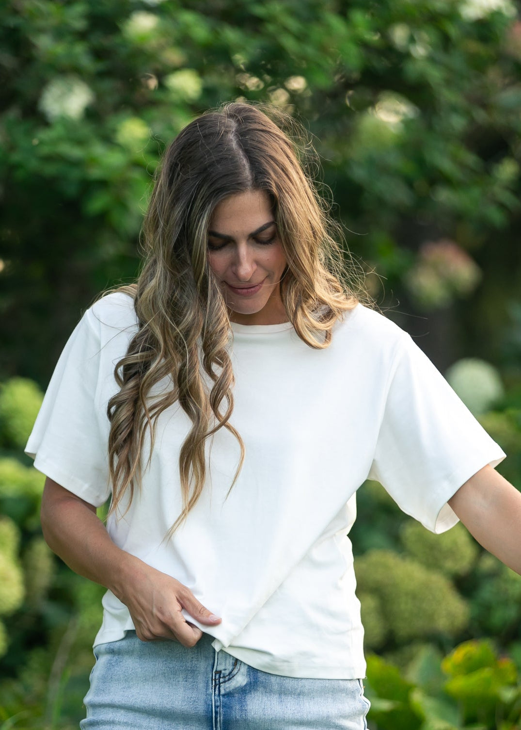 Short Sleeve White Essential Relaxed T-shirt