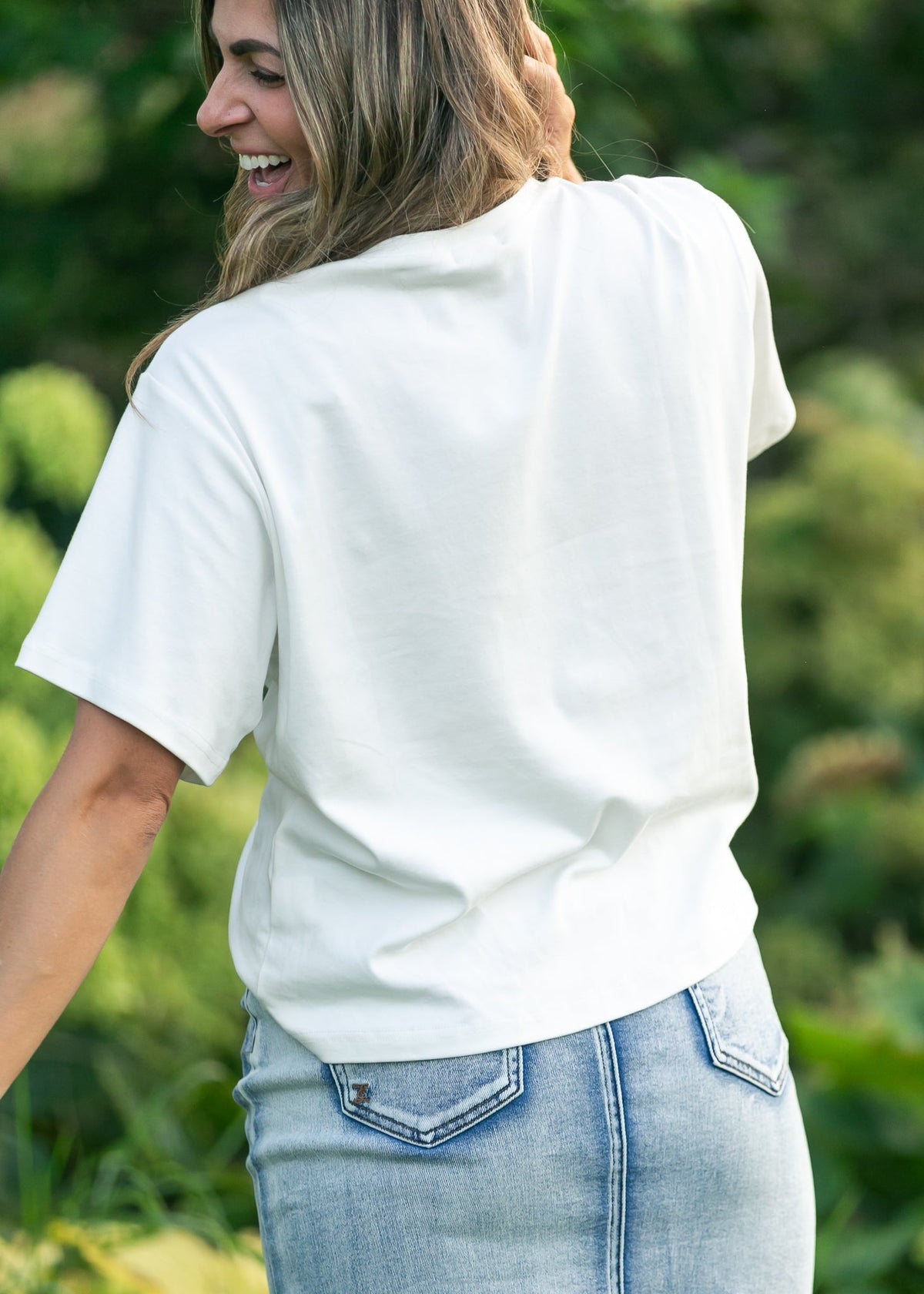 Short Sleeve White Essential Relaxed T-shirt